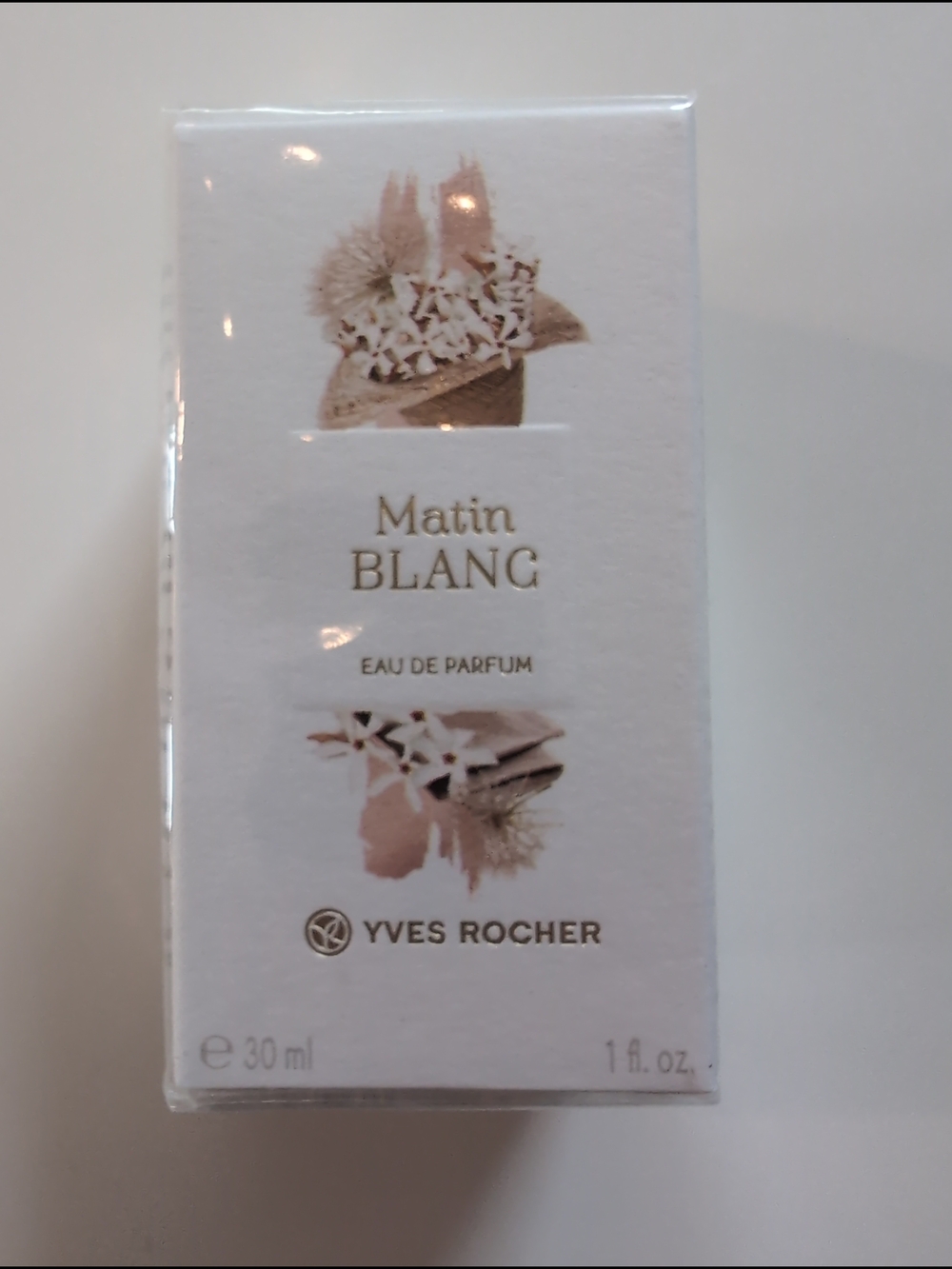 SEALED Yves Rocher Matin Blanc Women's Perfume Eau de Parfum 1 fl oz/30 mL